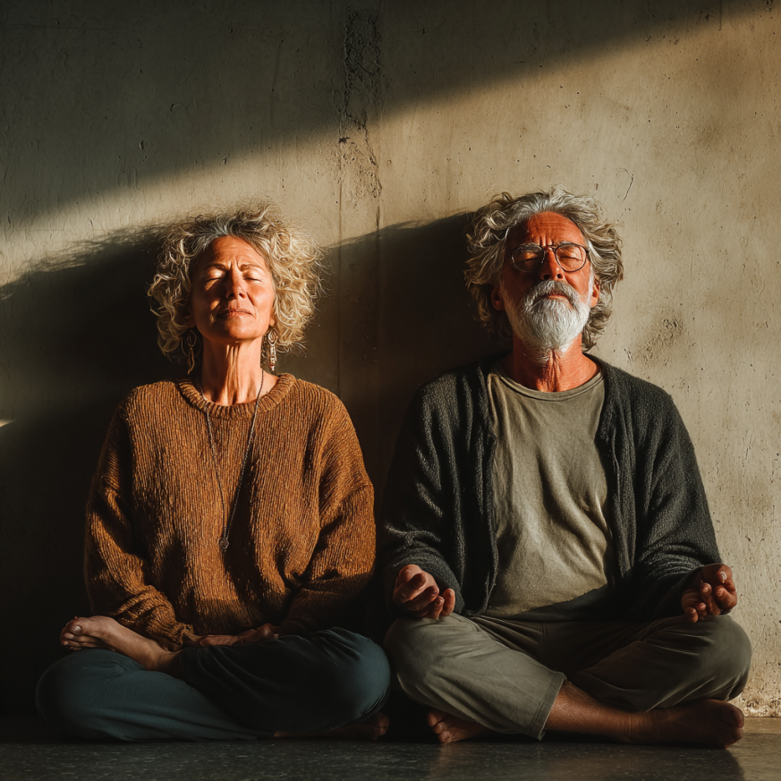 Skupinová jógová lekce